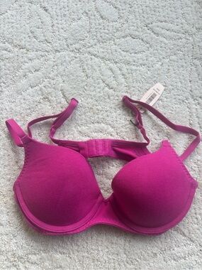 Victoria's Secret Hot Pink Push Up Bra (34A)
